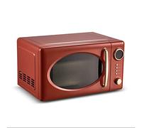 Microwave Oven, Nostalgia Classic Retro 700-Watt Countertop Microwave Oven With LED Display, 5 Power Levels, 12 Cook Settings,Red little surprise