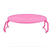 Microwave Oven Tray Rack, Microwave Plate Stacker Multifunctional Plastic Microwave Oven Heating Layered Steaming Rack Cooking Tray Rack