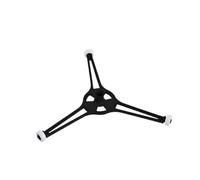 Microwave Oven Triple Arm Triangle Shaped Glass Plastic Plate Tray Support Holder Rotating Ring Roller Guide Stand Parts