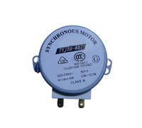 Microwave Oven Turntable Synchronous Motor 4W AC 220-240V 4 RPM CW/CCW