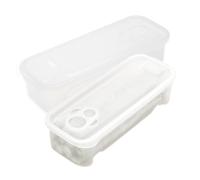 Microwave Pasta Cooker - PP 29 x 14 x 7 cm | Microwave Spaghetti and Noodle Storage Box | Airtight Container for Pasta, Eggs, and with Lid for Use in the Kitchen