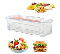Microwave Pasta Cooker - Refrigerator Storage Bins, Small Fruit Containers | Spaghetti Noodle Cooking Box, Nonstick Microwave Pasta Container, Ramen Bowl