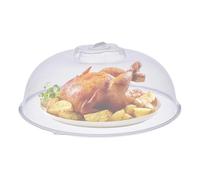 Microwave Plate Cover, Clear Microwave Cover for Food, Adjustable Steam Vent Anti-Splatter Lid, Ventilated Heat Resistant Design Microwave Plate Cover, Microwave Cover for Most Plates and Bowls