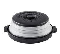 Microwave Plate Cover, Vented Food Plate Splash Guard Cover, Food Protective Lid, Multifunction Microwave Folding Tray For Oven And He