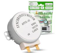 Microwave Plate Synchronous Motor 49TYZ-A2 with Speed 5-6Rpm Direction CW/CCW Power 4W 220-240V 49/60Hz Ø 49 mm - ONIX TECH