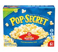 Microwave Popcorn, Extra Butter, 3.5oz Bags, 6/Box, Extra Butter
