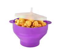 Microwave Popcorn Maker - 12.5x3.5cm Popcorn Bowl, Maintenance | Practical Silicone Popcorns Bowls with Foldable Design, Bowl for Family Movie Nights Home Travel Use