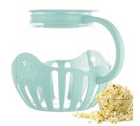Microwave Popcorn Popper, Multifunctional Popcorn Maker, Borosilicate Glass Construction, 2.25 Quart Capacity, Convenient Popcorn Bowl for Quick 6.69/8.27/6.5 inches