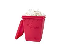 Microwave Popcorn Popper | Replaces Microwave Popcorn Bags | Enjoy Healthy Air Popped Popcorn - No Oil Needed | BPA Free Premium European Grade Silicone Popcorn Maker by Cestari Kitchen (Makes 8 Cups)