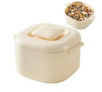 Microwave Rice Cooker - Clean Steam Circulation, 1.7 L Grain Maker with Large Capacity, ABS Pasta Pot, Dishwasher Safe Cooking Container in Table Format | For The Office