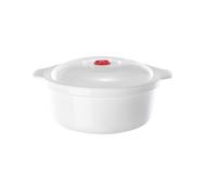 Microwave Rice Cooker Microwave Oven Special Box Heated Soup Pot Rice Steamed Hot Buns with Lid Kitchen Tool(19x11.5x25cm)