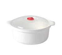 Microwave Rice Cooker Microwave Rice Cooker Vegetable Container Insulated Lunch Box Steamer Heating Bowl with Lid Cookware(L)