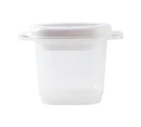 Microwave Rice Cooker Steamer Portable Microwave Cooking Box Hot Rice Container 900ml Easy to Clean Practical for Outdoor & Indoor