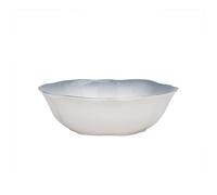 Microwave-safe 9" Chinese Ceic Dinnerware Set, Round Glaze with d Accents & Gradual Gray, Ele Bowl and Plate for Slish Dining