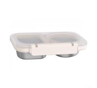 Microwave Safe Lunch Container 400ml for Office Work(White)