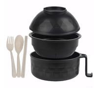 Microwave Safe Ramen Bowl Set for Instant Noodles, Complete with Chopsticks