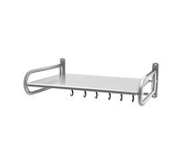 OUKANING Microwave Shelf Wall Mounted Microwave Bracket Stainless Steel Oven Rack Stand Kitchen Shelf Holder Organizer