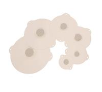 Microwave Splatter Cover, Bowl Covers 6Pcs Silicone Pot Cover, Heat Resistant Food Can Lids, Silicone Suction Lids Silicone Lids with Sealed Design for Pots Pans Bowls