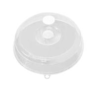 Microwave Splatter Guard - 9 Inch Ventilated Plate Cover | PP Transparent Microwave Cover Lid Heat Resistant Food Splatter Guard For Kitchen Hotel Canteen Oven Use