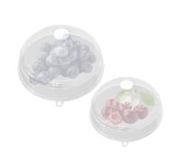Microwave Splatter Guard - Perforated Dish Dome, Heat Safe Cover | Reusable Plate Protector with Steam Vents for Kitchen Canteen Hotel Food Warming and Storage