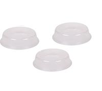 Microwave Splatter Ventilated Cover - Set of 3 BPA-Free Microwave Plate Covers for Food | 10-Inch (26 cm) Microwave Dish Covers for Kitchen |Reusable | Dishwasher Safe