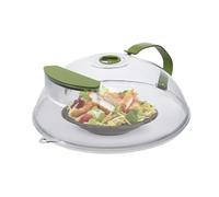 Microwave Spray Lid - Food Guard Shield, Water Base Cover | Steam Release Tray Lid, Heat-Proof Protective Barrier Dome Cap for Countertop Microwave Cleaning Storage Solution