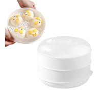 Microwave Steamer - 3 Tier Stock Pot, Steamer, Fast Healthy Microwave Cooker | Steamers For Vegetables, Seafood, Meat, R