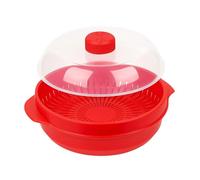 Microwave Steamer For Cooking,Heat-Resistant Kitchen Heating Cookware - Microwave Veggie Steamer With Lid - for Home Dormitory Restaurant Apartment