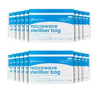 Microwave Steriliser Bags Premium 10pc Pack by Max Strength Pro