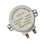 Microwave Synchronous Motor Tray Motor Replacement Spare Parts, Model, 49TYZ-A2, AC220-240V 50/60Hz 4W, Microwave Parts, Home Appliance Parts