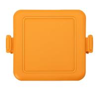 Microwave Toastie Maker And Sandwich Maker, Silicone Microwaveable Cookware, Heatwave Technology, Dishwasher Safe, Removable Non-Stick Grill Plates, Sturdy - Compact Toasted Sandwich Maker (Orange)