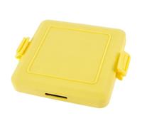 Microwave Toastie Sandwich Maker,Breakfast Sandwich Maker,Silicone Microwaveable Cookware,Rapid Heating,Non-Stick Plates,No Electricity, Wireless,for Cooking Delicious Crispy Sandwiches (Yellow)