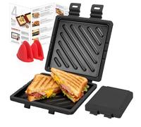 Microwave Toastie Sandwich Maker for Sandwiches,Microwave Toastie Maker | Removable Non-Stick Plates,Quick Cooking and Easy Cleaning,Breakfast Sandwich Maker Perfect for,Paninis,Fried Eggs