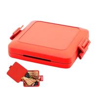 Microwave Toastie Sandwich Maker, Micros Munchy Microwave Toastie Maker, Microwavable Toastie Maker, Microwave Sandwich Maker, Toastie Maker with Adjustable Silicone Straps, Wireless