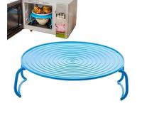 Microwave Tray - Multipurpose Folding Oven Plate Stacker, Convenient Steaming Tray Holder with Flexible Handles, Convenient Kitchen Tool Taking Task