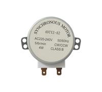 Microwave Turntable Motor 49TYZ A2 Synchronous 220V D Shaft，Compatible for Galanz，Replacement Spare Part