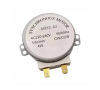 Microwave Turntable Motor Rotary Table Synchronous for 4W49TYZ-A2 Oven Glass Disc D-axis Tray 220-240V 4W，Overload Protection