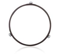 Microwave Turntable Ring, 7in Microwave Oven Tray Roller Ring Spinner Replacement Parts Glass Plate Tray Support Holder Microwave Rotating Ring for 9.65-10.63in Glass Plates