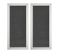 Microwave Vent Filter 2PCS for GE for hotpoint Models - Aluminum Grease Filter Mesh Screen 22x10cm