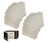 Microwave Waveguide Cover, 12 Pcs of 108 * 99mm Mica Sheet, Waveguide Cover, Mica Plate Suitable for Microwave Ovens, Hairdryers, Toasters and Heaters (108 * 99mm)