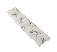 Microwaveable Neck and Shoulder Heat Pack Filled with Cherry Stones Seeds Warming Wrap Heating Cooling Bag (Puffin)