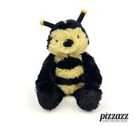 Warmies Microwavable Plush Bumblebee - Weighted, Lavender-Scented, Junior Size, Hot/Cold Relief