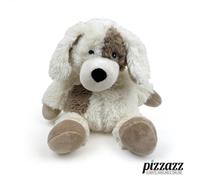 Microwaveable Small Soft Toy Hot/Cold Lavender Scented Wheat Plush Puppy