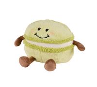Warmies Macaroon Plush Toy, Large Size, Fully Microwave Safe and Weighted Cuddly Toy for Anxiety, Cool in the Freezer or Heat in the Microwave, Soft Heat Cushion