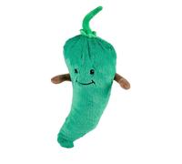 Warmies Green Chili Plush Heating pad, Large Size, Fully Microwave Safe and Weighted Cuddly Heating pad for Anxiety, Cool in the Freezer or Heat in the Microwave, Soft Heat Cushion
