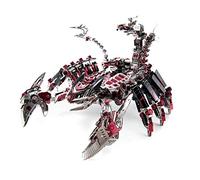 Microworld 3D Metal Puzzle Red Devils Scorpion DIY Assemble Model Building Kits Laser Cut Jigsaw Toy D003