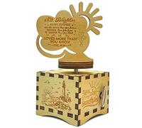 Micteney Daughter Music Box,Daughter Gifts ideas from Mum,Wooden Craft Gifts for Daughter,You are My Sunshine Daughter gifts Clockwork Driven