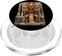 Mictlantecuhtli Aztec God Death Mictlan Chicano Cultura Art PopSockets PopGrip for MagSafe