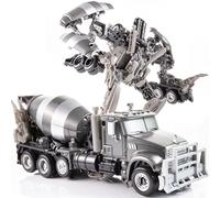 MICToy Transform toys, boys' robot car toy model, transformable combination action doll studio series gift, suitable for hybrid cars for children aged 12 and above and adults