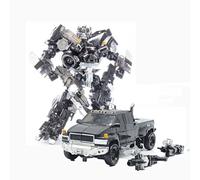 MICToy Transform Toys, Pioneer Full Set of Toy Cars, Pickup Truck Transformation Robot Parent-child Game Action Dolls, for Children and Adults